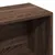 Produktbild 7 för Bokhylla brun ek 57x28,5x107,5 cm konstruerat trä