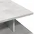 Produktbild 7 för Soffbord betonggrå 102x55x35 cm konstruerat trä
