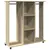 Produktbild 2 för Garderob med hjul sonoma-ek 102x38x110 cm konstruerat trä