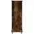 Produktbild 5 för Garderob med hjul rökfärgad ek 102x38x110 cm konstruerat trä