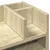 Produktbild 7 för Skrivbordshyllor sonoma-ek 44,5x24x25 cm konstruerat trä