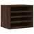 Produktbild 2 för Skrivbordshyllor brun ek 36x26x29,5 cm konstruerat trä