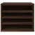 Produktbild 4 för Skrivbordshyllor brun ek 36x26x29,5 cm konstruerat trä