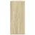 Produktbild 6 för Skrivbordshylla sonoma-ek 34,5x15,5x35,5 cm konstruerat trä