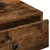 Produktbild 8 för Soffbord rökfärgad ek 90x90x28 cm konstruerat trä