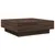 Produktbild 6 för Soffbord brun ek 90x90x28 cm konstruerat trä