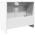 Produktbild 7 för Tvättställsskåp vit 63x29x55 cm konstruerat trä