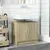 Produktbild 3 för Tvättställsskåp sonoma-ek 63x29x55 cm konstruerat trä
