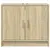 Produktbild 4 för Tvättställsskåp sonoma-ek 63x29x55 cm konstruerat trä