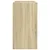 Produktbild 6 för Tvättställsskåp sonoma-ek 63x29x55 cm konstruerat trä