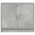 Produktbild 4 för Tvättställsskåp betonggrå 63x29x55 cm konstruerat trä