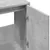 Produktbild 8 för Tvättställsskåp betonggrå 63x29x55 cm konstruerat trä