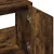 Produktbild 8 för Tvättställsskåp rökfärgad ek 63x29x55 cm konstruerat trä