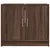 Produktbild 4 för Tvättställsskåp brun ek 63x29x55 cm konstruerat trä