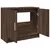 Produktbild 5 för Tvättställsskåp brun ek 63x29x55 cm konstruerat trä