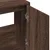 Produktbild 8 för Tvättställsskåp brun ek 63x29x55 cm konstruerat trä
