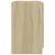 Produktbild 6 för Tvättställsskåp sonoma-ek 59x37x59 cm konstruerat trä