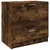 Produktbild 2 för Tvättställsskåp rökfärgad ek 59x37x59 cm konstruerat trä