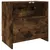 Produktbild 7 för Tvättställsskåp rökfärgad ek 59x37x59 cm konstruerat trä