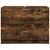 Produktbild 4 för Tvättställsskåp rökfärgad ek 78x37x59 cm konstruerat trä