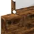 Produktbild 12 för Sminkbord med LEDs rökfärgad ek 80x41x144,5 cm
