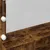 Produktbild 12 för Sminkbord med LEDs rökfärgad ek 80x41x134,5 cm