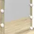 Produktbild 12 för Sminkbord med LED sonoma-ek 100x40x130 cm