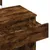 Produktbild 11 för Sminkbord med LED rökfärgad ek 100x40x130 cm