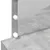 Produktbild 12 för Sminkbord med LED betonggrå 100x40x120 cm