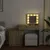 Produktbild 3 för Sminkbord med LED sonoma-ek 115x37x110,5 cm