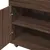 Produktbild 7 för Barvagn brun ek 60x39,5x89 cm konstruerat trä