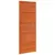 Produktbild 6 för Ladugårdsdörr vaxbrun 80x208 cm massiv furu