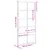 Produktbild 10 för Ladugårdsdörr vaxbrun 100x208 cm massiv furu