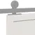 Produktbild 7 för Ladugårdsdörr vit 90x208 cm massiv furu