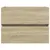 Produktbild 4 för Tvättställsskåp sonoma-ek 60x38,5x45 cm spånskiva