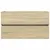 Produktbild 4 för Tvättställsskåp sonoma-ek 80x38,5x45 cm konstruerat trä