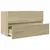 Produktbild 7 för Tvättställsskåp sonoma-ek 80x38,5x45 cm konstruerat trä