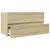 Produktbild 7 för Tvättställsskåp sonoma-ek 90x38,5x45 cm spånskiva