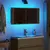 Produktbild 5 för Spegelskåp med LED sonoma-ek 90x12x45 cm konstruerat trä