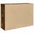 Produktbild 7 för Skänk rökfärgad ek 90,5x29,5x65 cm konstruerat trä