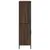 Produktbild 5 för Högskåp brun ek 79,5x35,5x137,5 cm konstruerat trä