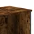 Produktbild 7 för Bokhylla rökfärgad ek 80x31x169 cm konstruerat trä