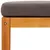 Produktbild 7 för Fotpall för trädgården 65x65x29 cm massivt akaciaträ