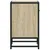 Produktbild 6 för Sängbord sonoma-ek 40x31x50 cm konstruerat trä