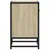 Produktbild 7 för Sängbord 2 st sonoma-ek 40x31x50 cm konstruerat trä