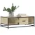 Produktbild 4 för Soffbord sonoma-ek 100x57x35 cm konstruerat trä och metall