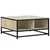Produktbild 2 för Soffbord sonoma-ek 60,5x60,5x30 cm konstruerat trä och metall
