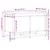 Produktbild 10 för Förvaringslåda lock rökfärgad ek 80x40x51,5 cm konstruerat trä