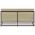Produktbild 4 för Förvaringslåda med lock sonoma-ek 100x40x51,5cm konstruerat trä