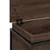 Produktbild 8 för Förvaringslåda med lock brun ek 100x40x51,5 cm konstruerat trä
